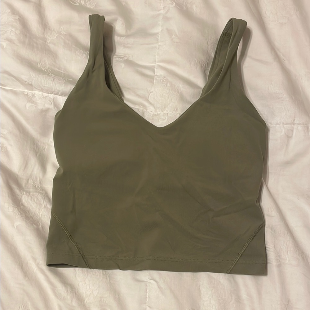 lululemon Olive Green align tank